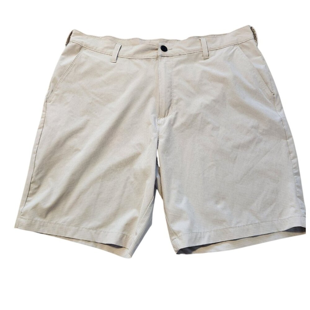 World Wide Sportsman Shorts Fishing‎ Golf Casual Light Beige Mens 40 NEW NWOT